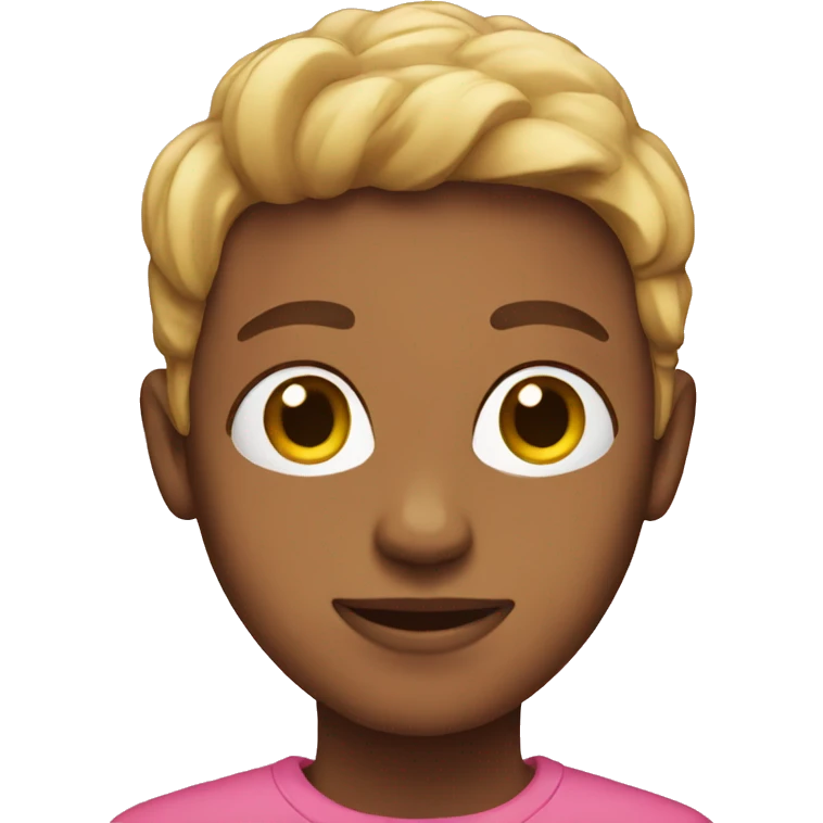 Pink emoji