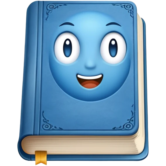 blue book emoji