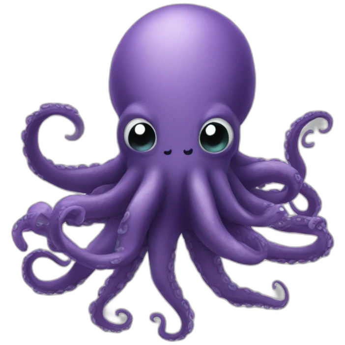 huge cute kraken emoji