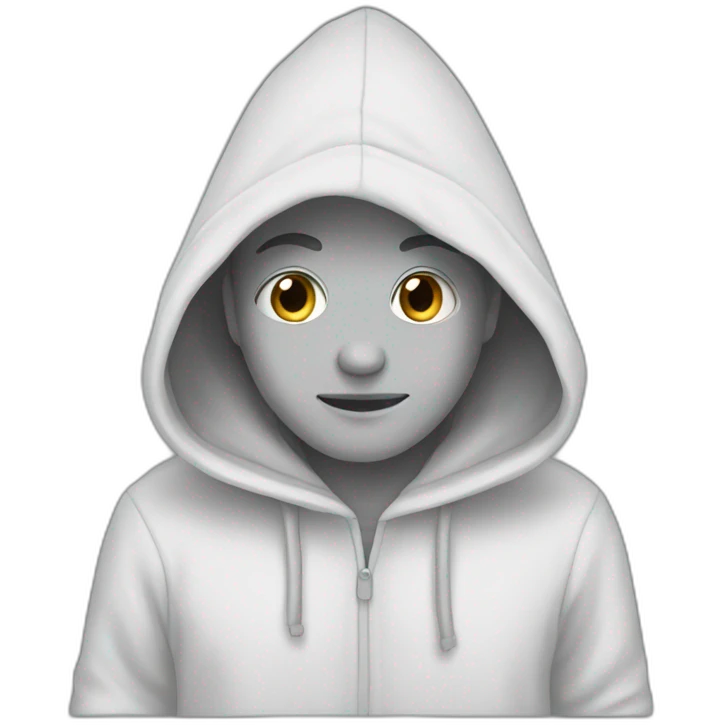 empty hoodie emoji