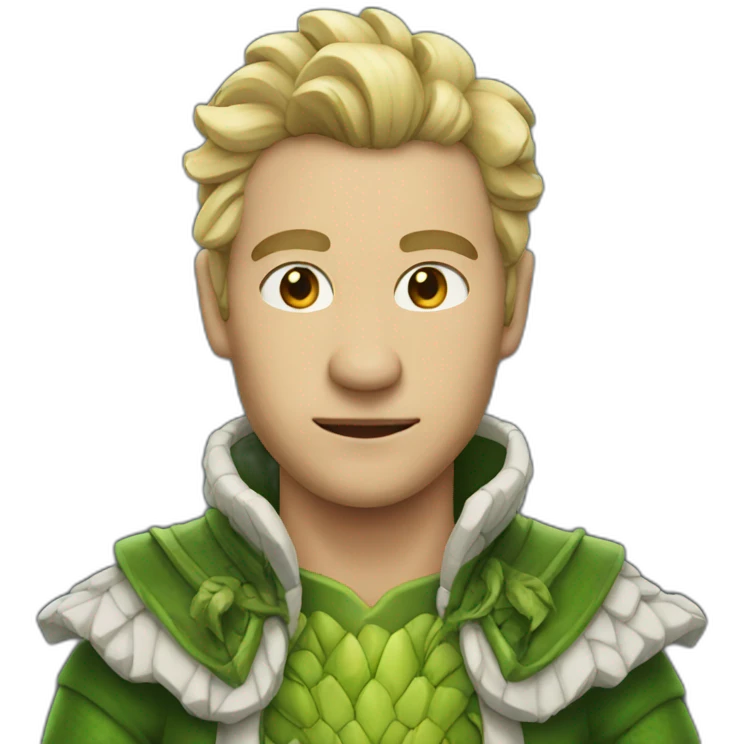 man in dragon costume emoji