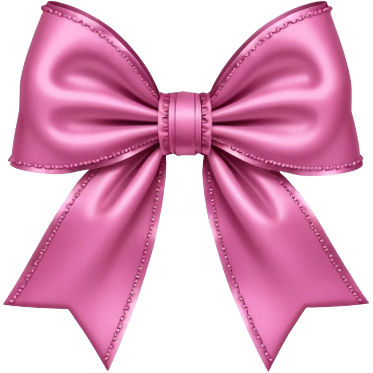 pink gothic bow emoji
