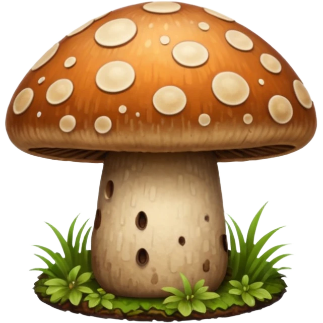 brown mushroom emoji