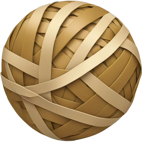 rubber band ball emoji