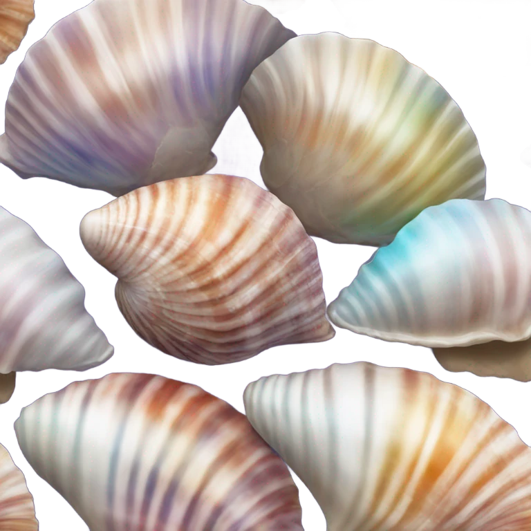 Sea shell emoji