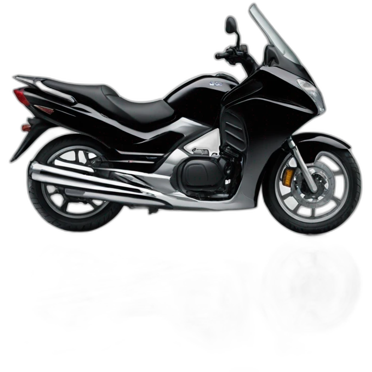 Honda pantheon fes125 negra 2005 emoji