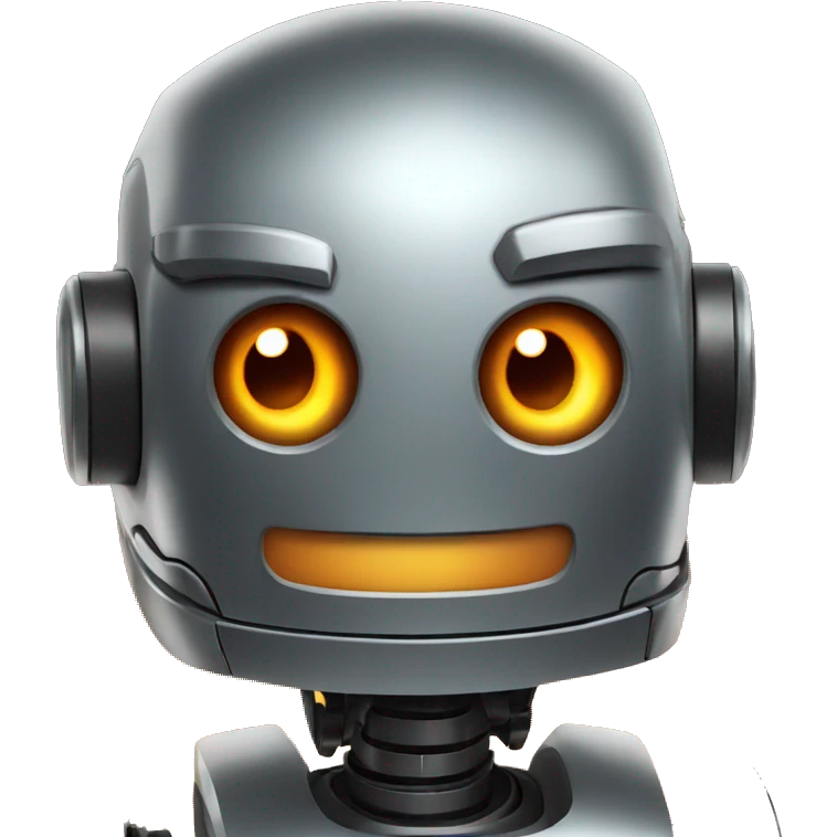 robot fiery emoji