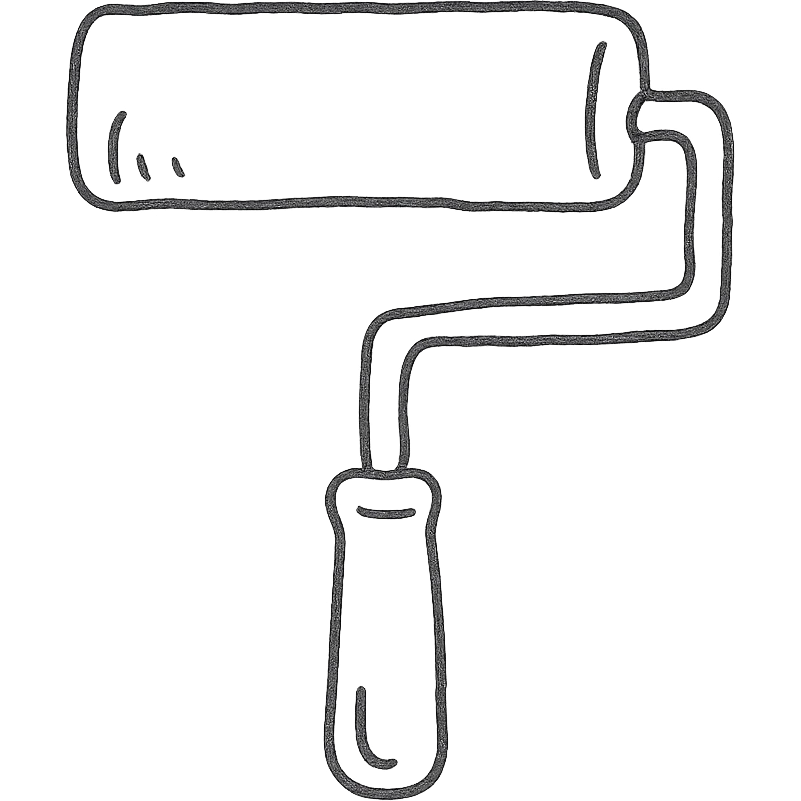 paint roller icon emoji