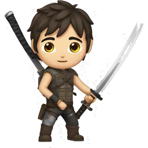 Daryl avec un katana  emoji