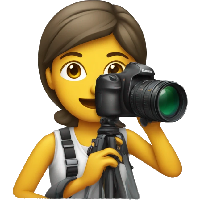 Female photographer emoji