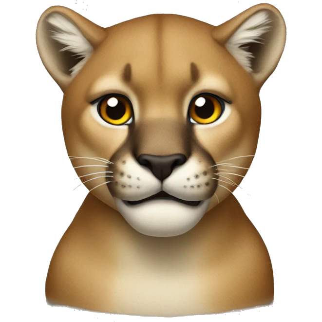 Mountain lion  emoji