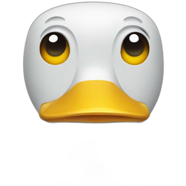 Duck robot emoji
