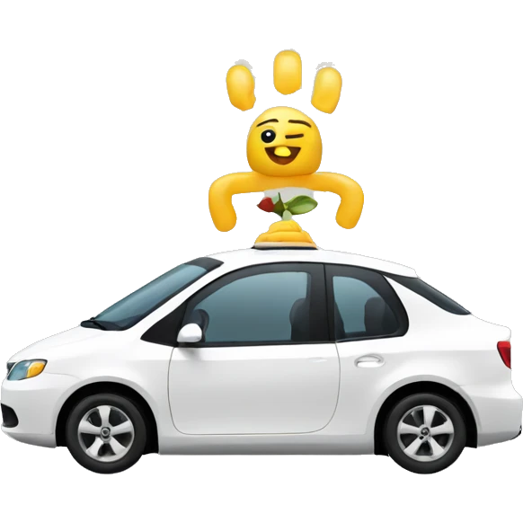 autonomous car emoji