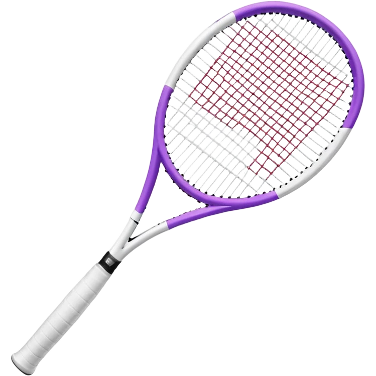 Wilson Soleste 105 Tennis Racquet, white/light purple emoji