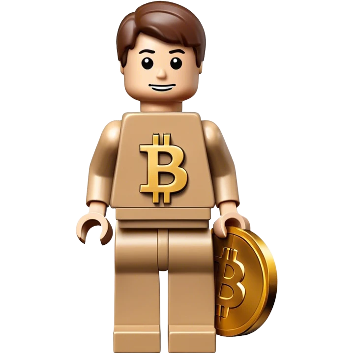 lego homme bitcoin emoji