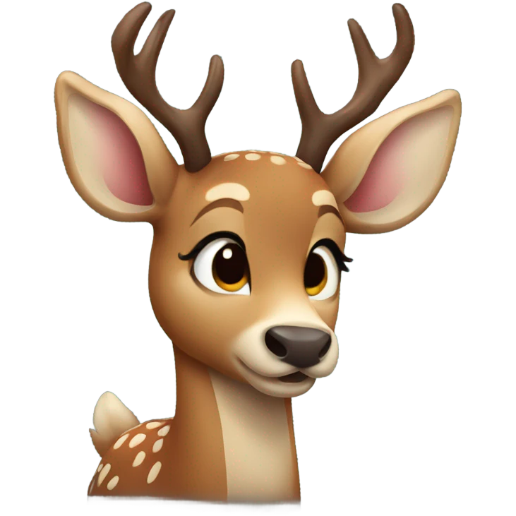 Cute deer emoji