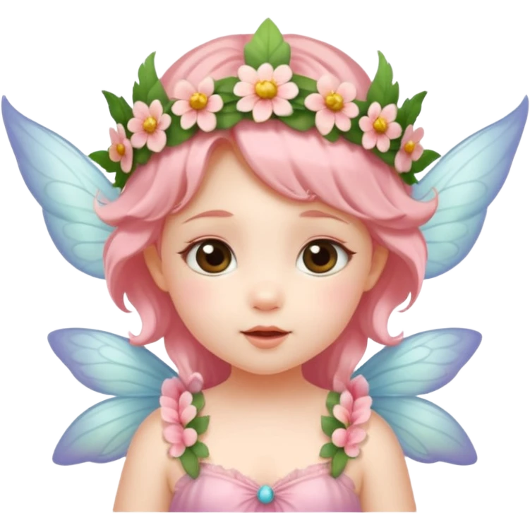 baby girl fairy emoji