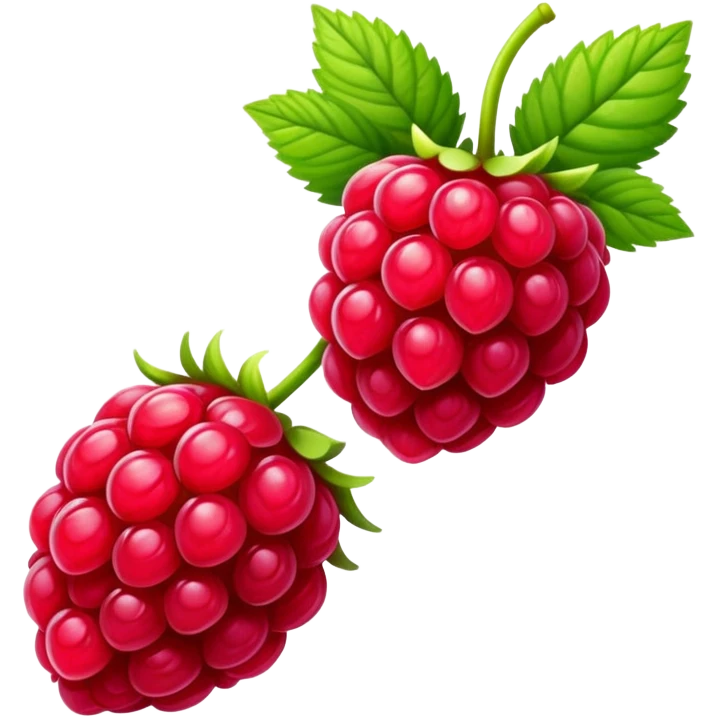 Une framboise emoji