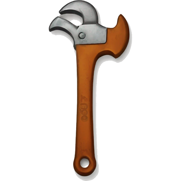 rusty wrench emoji