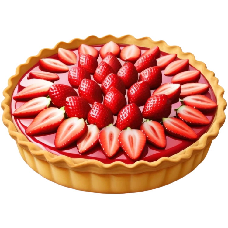 tarte au fraise emoji