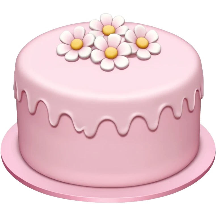 baby pink cake emoji