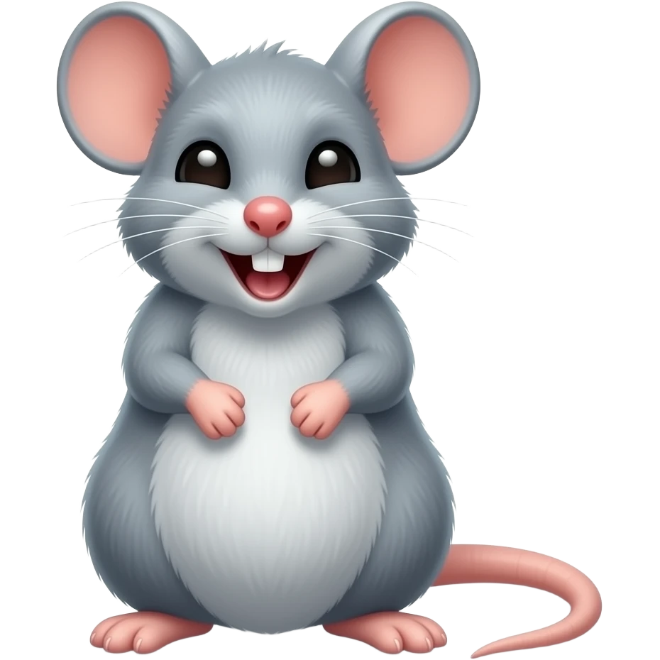 Mouse squeak emoji