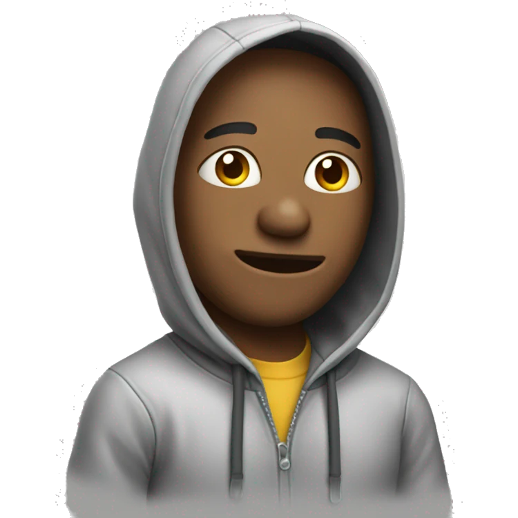 doh wearing hoodie emoji