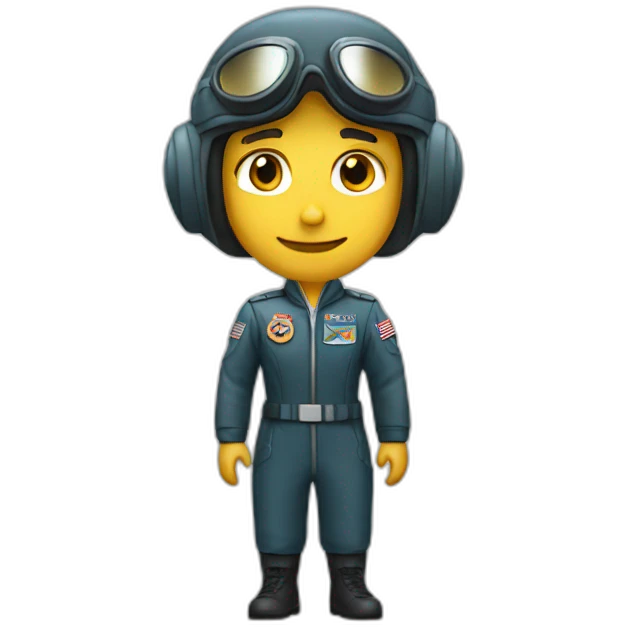f19 fighter pilot emoji