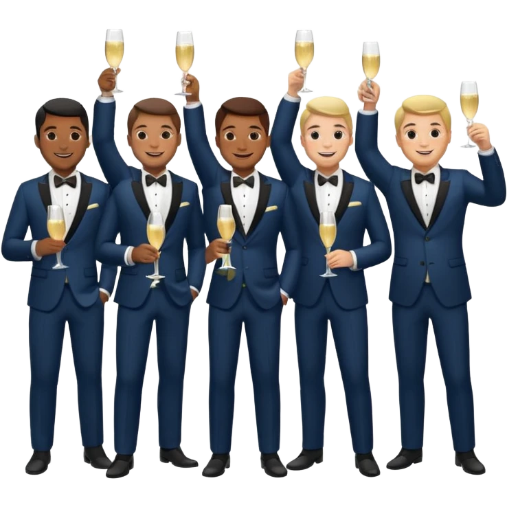 reception men  emoji