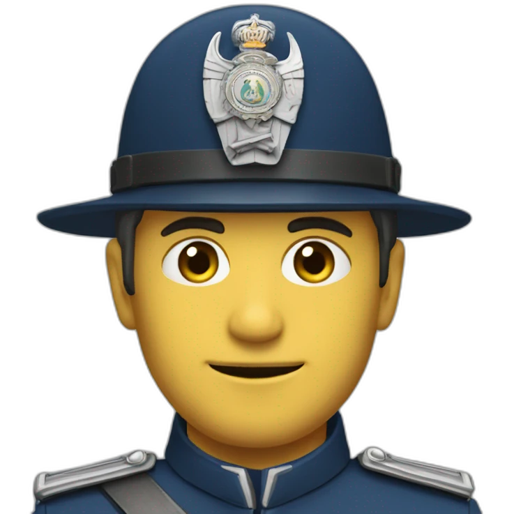 Gendarmerie emoji