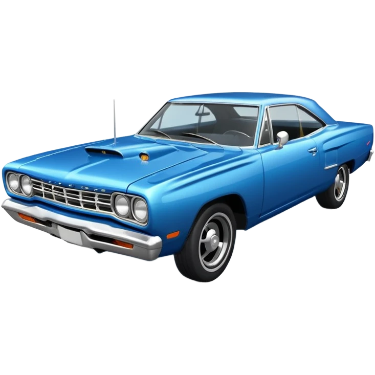 1969 roadrunner car emoji