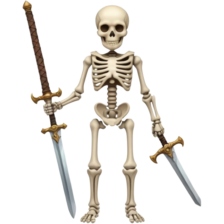 skeleton warrior emoji