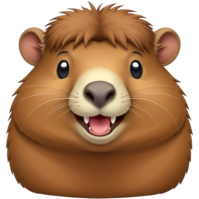 laughing capybara emoji