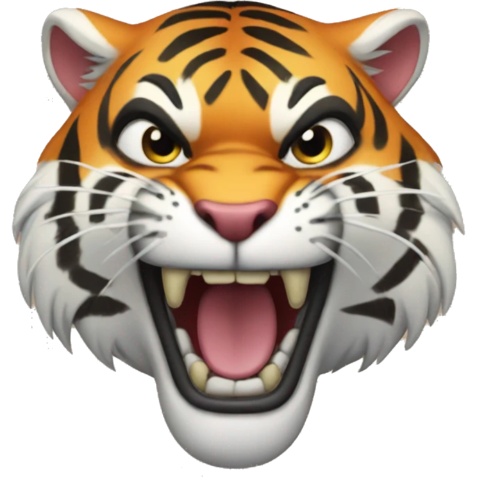 angry gay tiger emoji