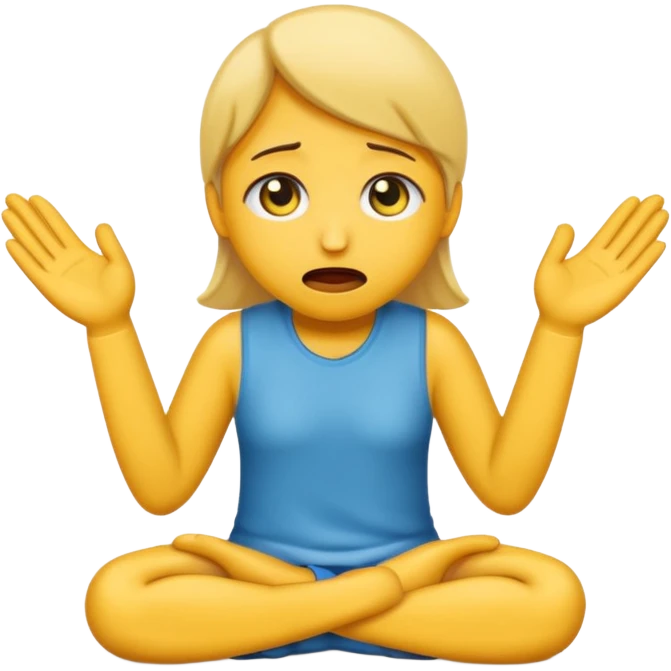 Emoji on hands and knees begging for life emoji