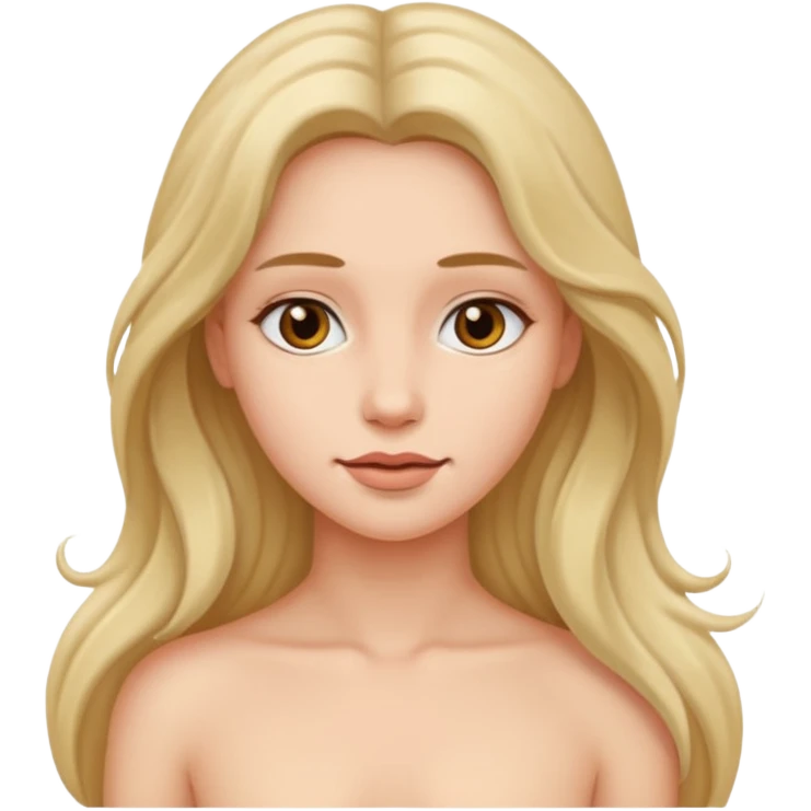 امراة عارية emoji