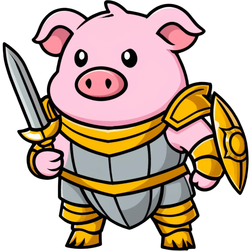 Minecraft Piglin emoji