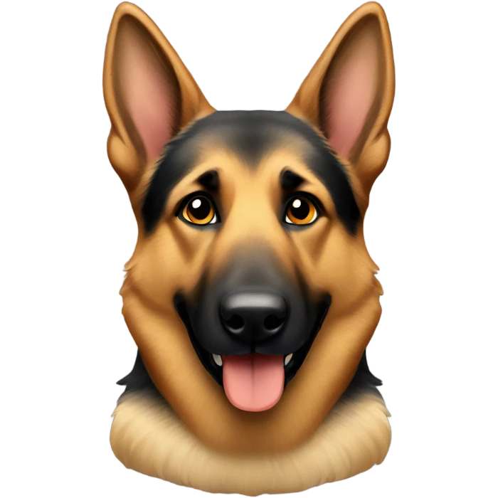 German shepherd emoji