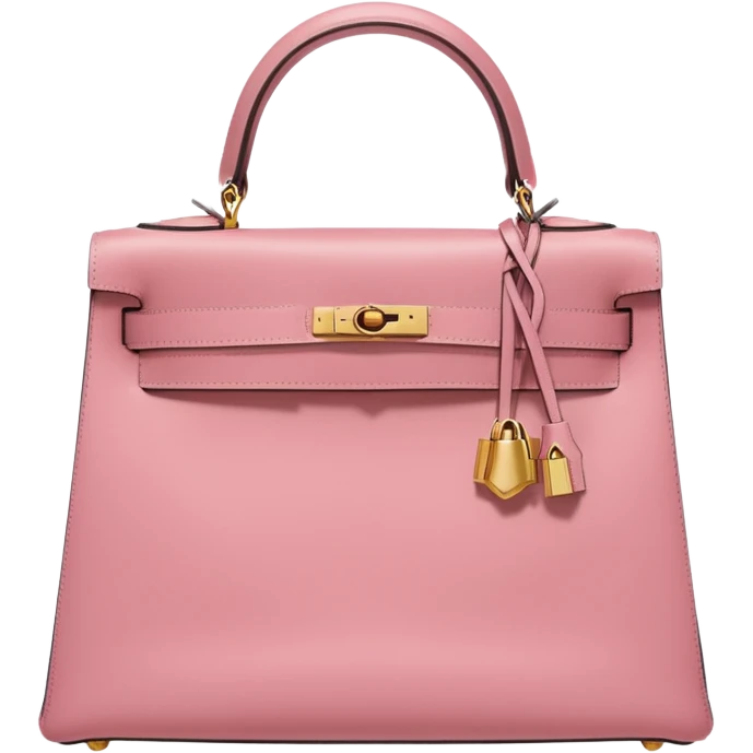 hermes kelly bag rose pink emoji