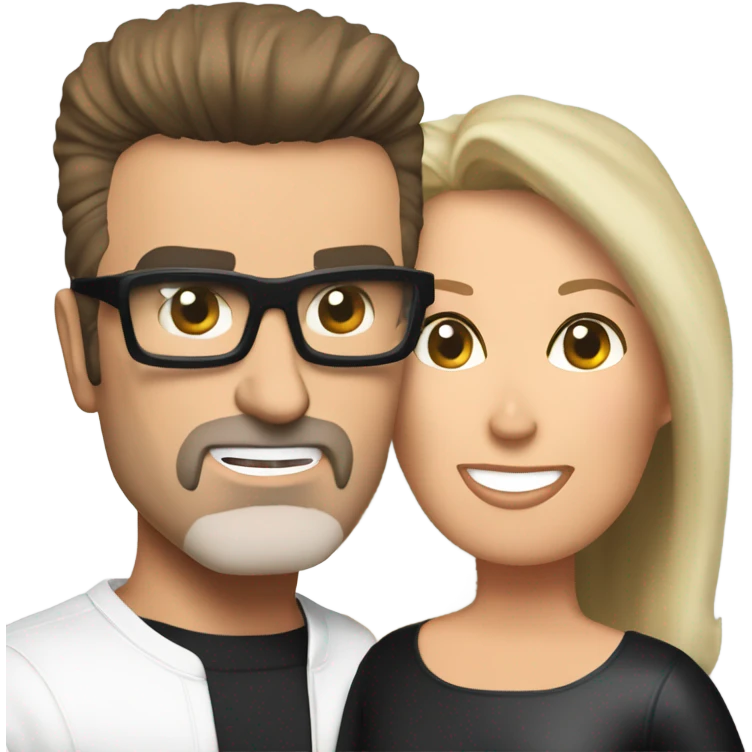 George michael and Lynne Thom emoji