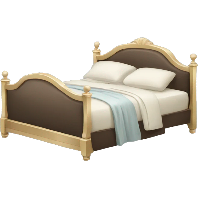 Luxury bed emoji