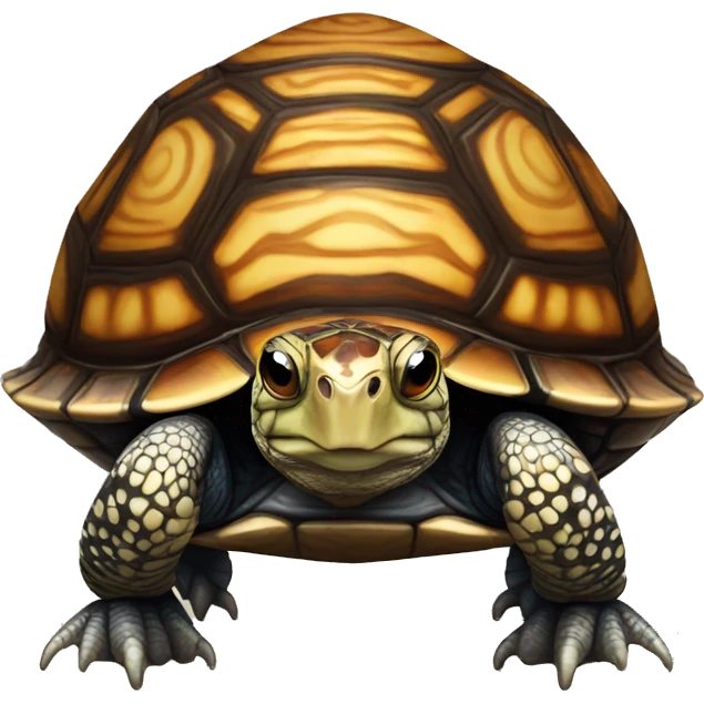 Ornate Box turtle emoji