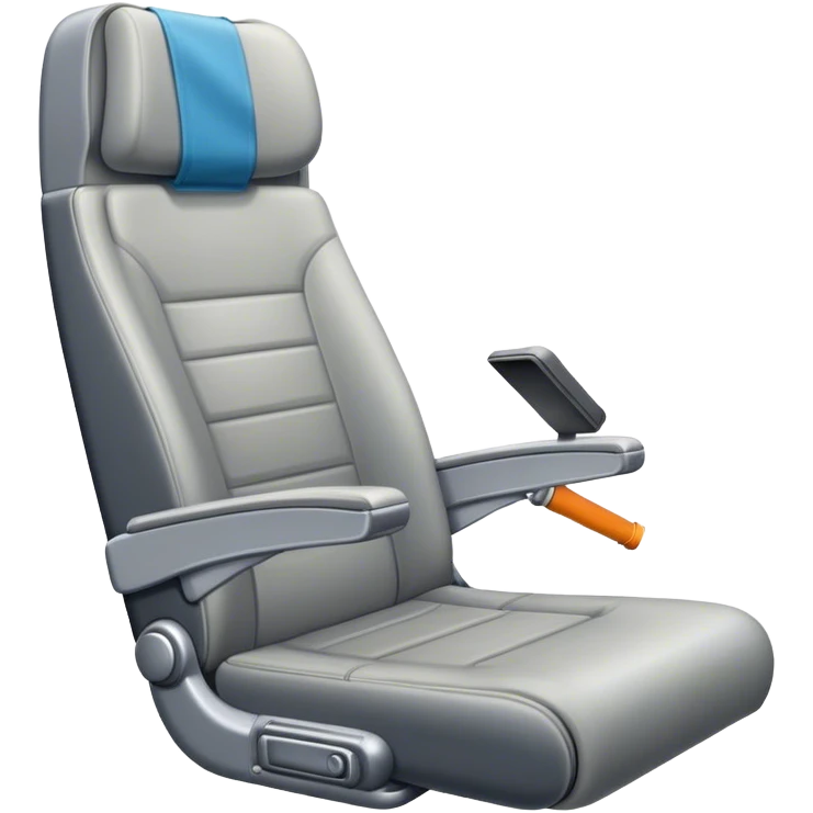 plane seat seatbelt emoji