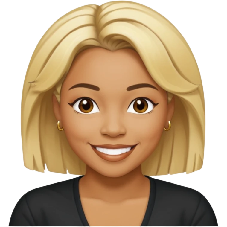 Tionne T-Boz Watkins with blonde hair  emoji