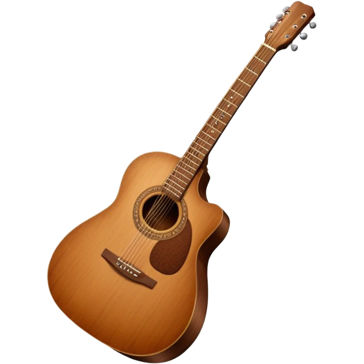 گیتار قهوه ایی emoji