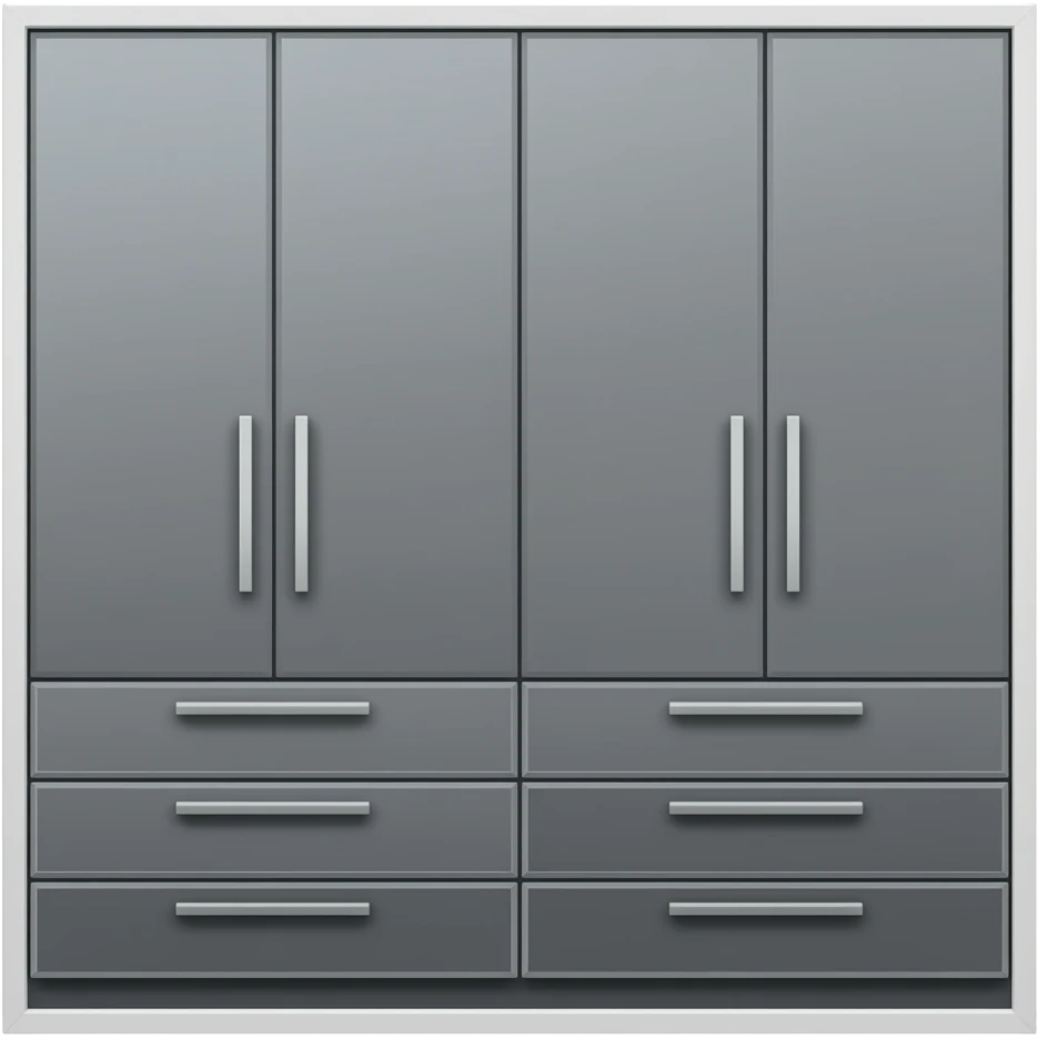 modern closet grey emoji