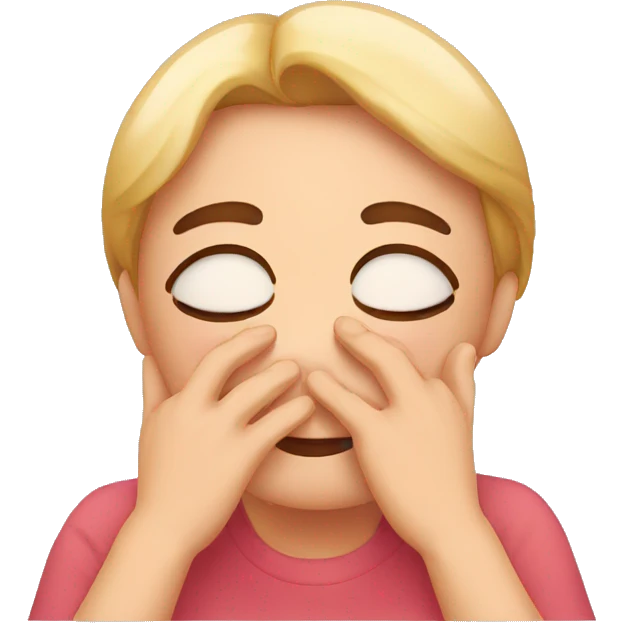 emoji hands on cheeks emoji