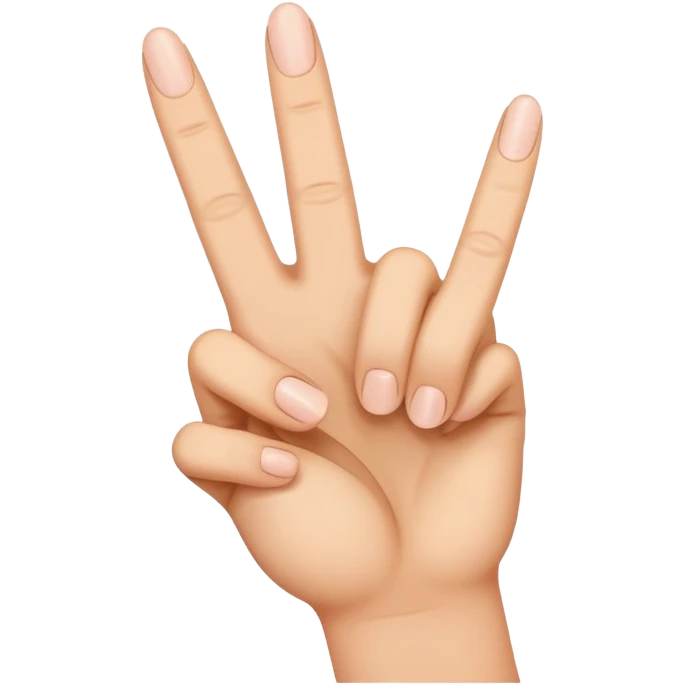 Gong the middle finger as in fuck you emoji