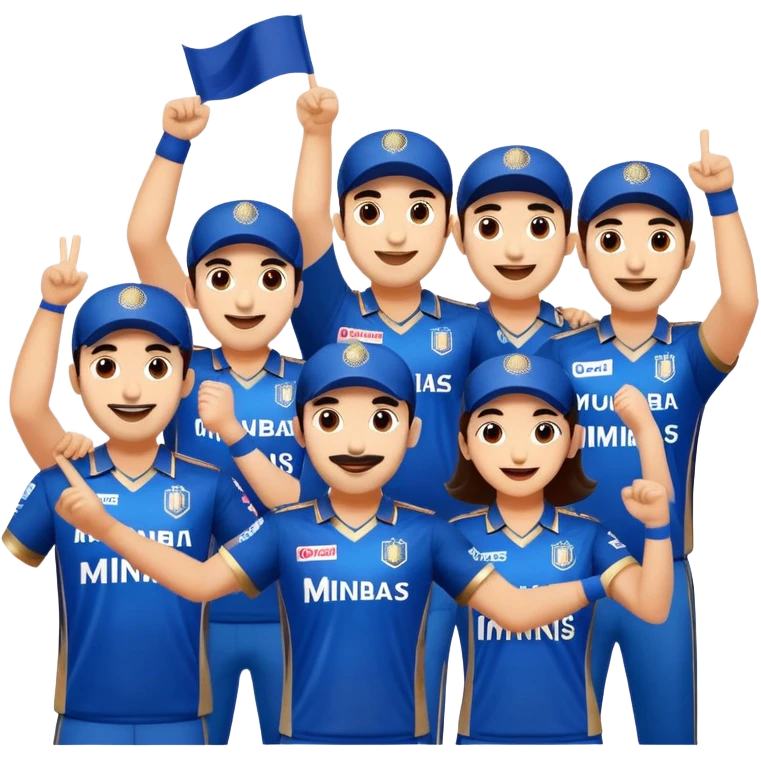 Mumbai indians
 emoji
