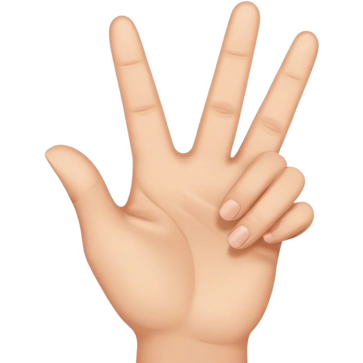 peace hand sign emoji